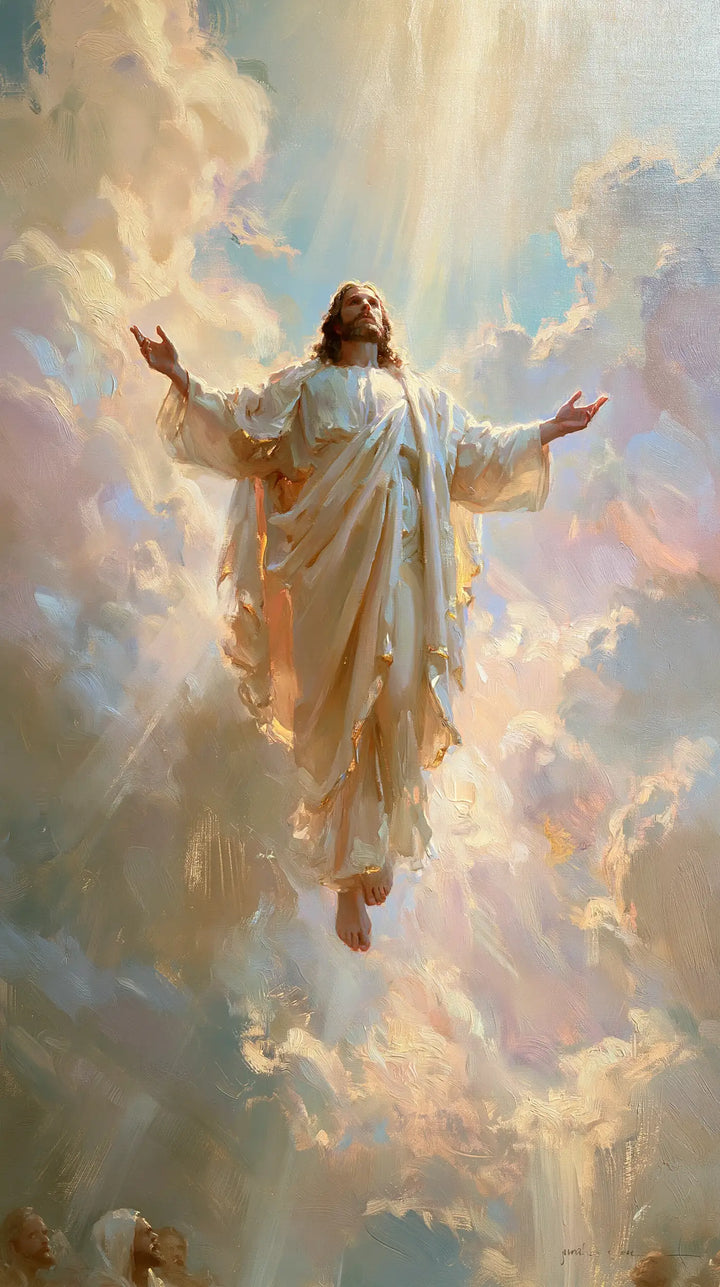 The Ascension of Jesus Christ - Impressionist · Portrait n° 1