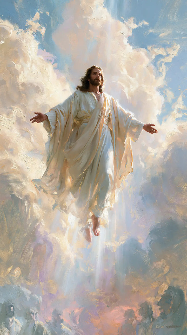The Ascension of Jesus Christ - Impressionist · Portrait n° 3
