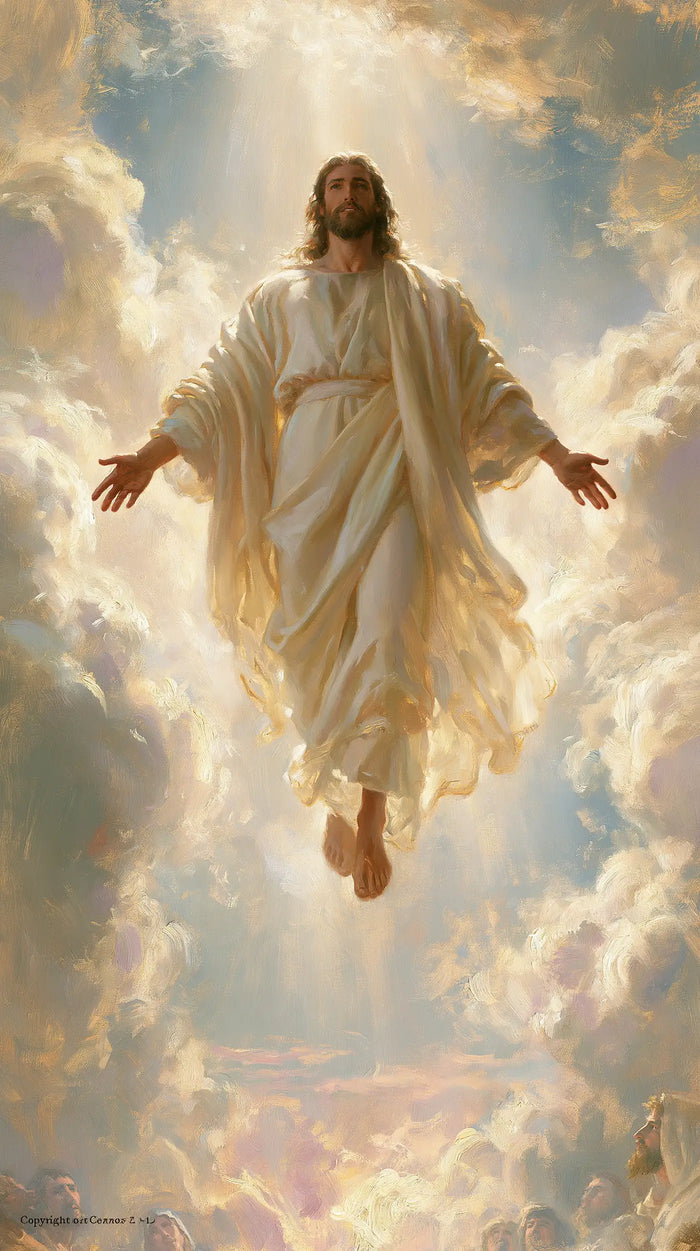 The Ascension of Jesus Christ - Impressionist · Portrait n° 4
