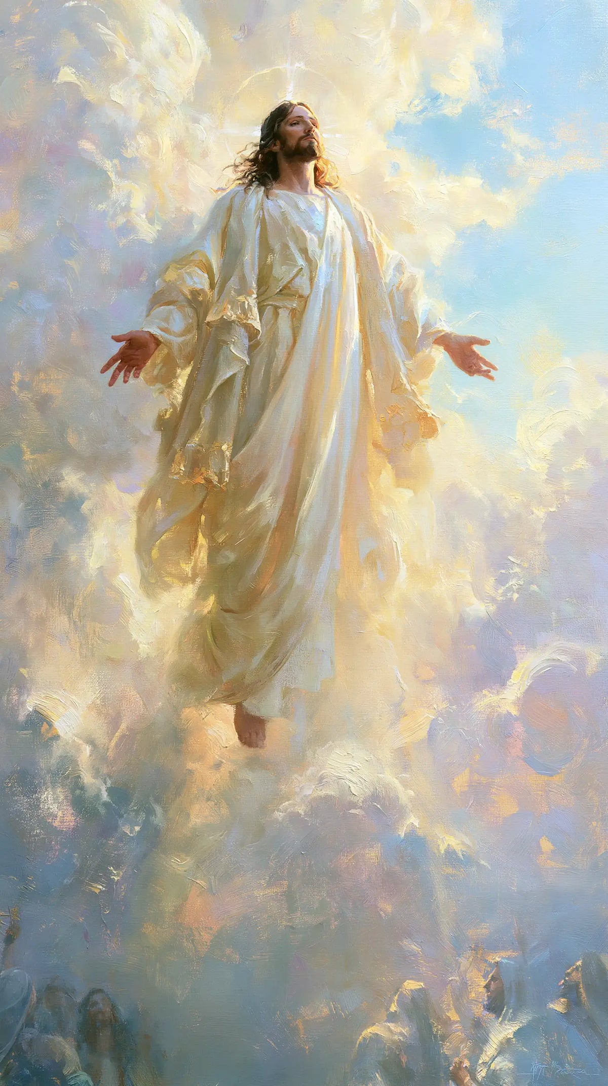 The Ascension of Jesus Christ - Impressionist · Portrait n° 7