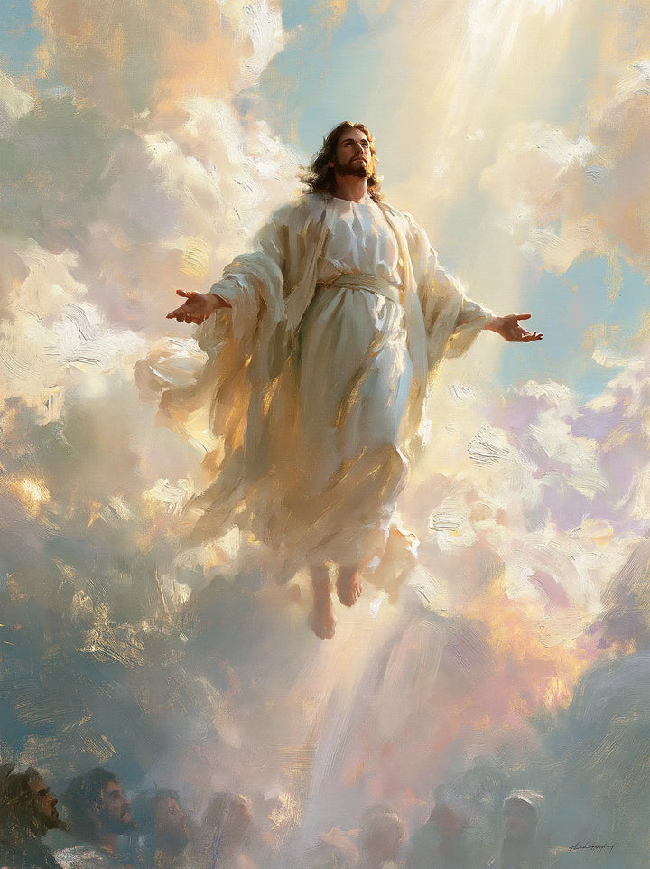 The Ascension of Jesus Christ - Impressionist · Portrait n° 13