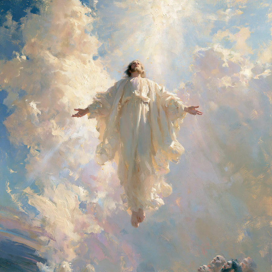 The Ascension of Jesus Christ - Impressionist · Square n° 1