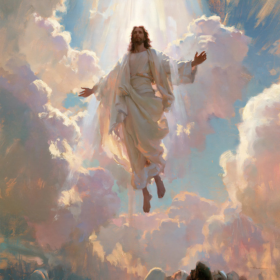 The Ascension of Jesus Christ - Impressionist · Square n° 2