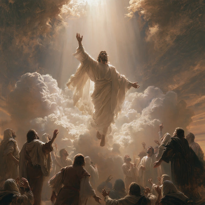 The Ascension of Jesus Christ - Jesus Blessing the Apostles · Square n° 2