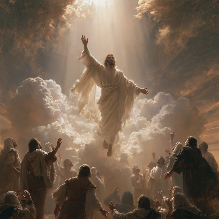 The Ascension of Jesus Christ - Jesus Blessing the Apostles · Square n° 2