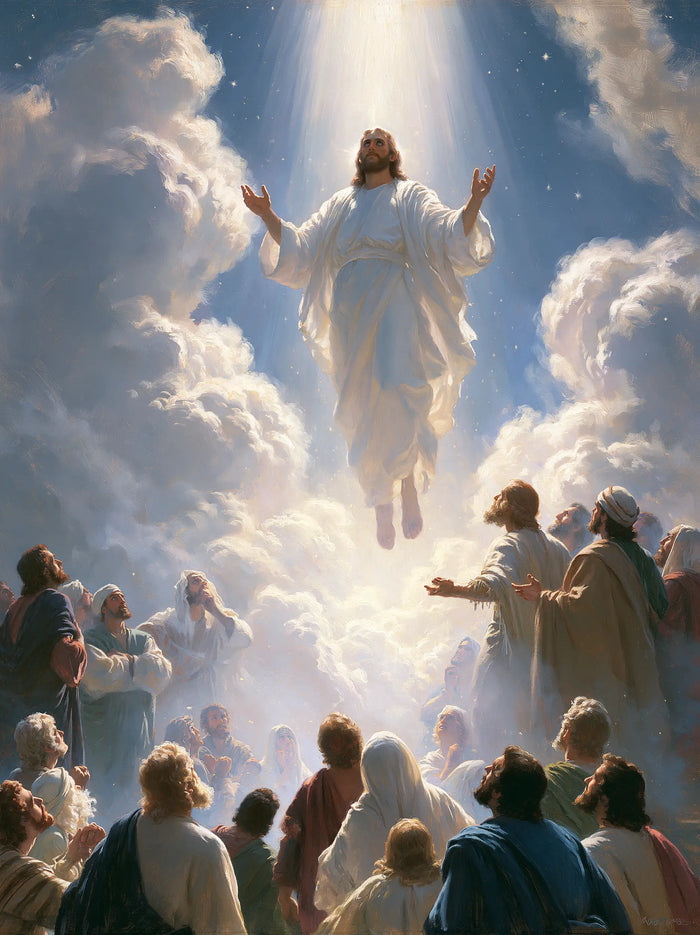 The Ascension of Jesus Christ - Symbolist · Portrait n° 9