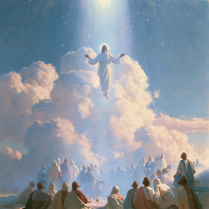 The Ascension of Jesus Christ - Symbolist · Square n° 1
