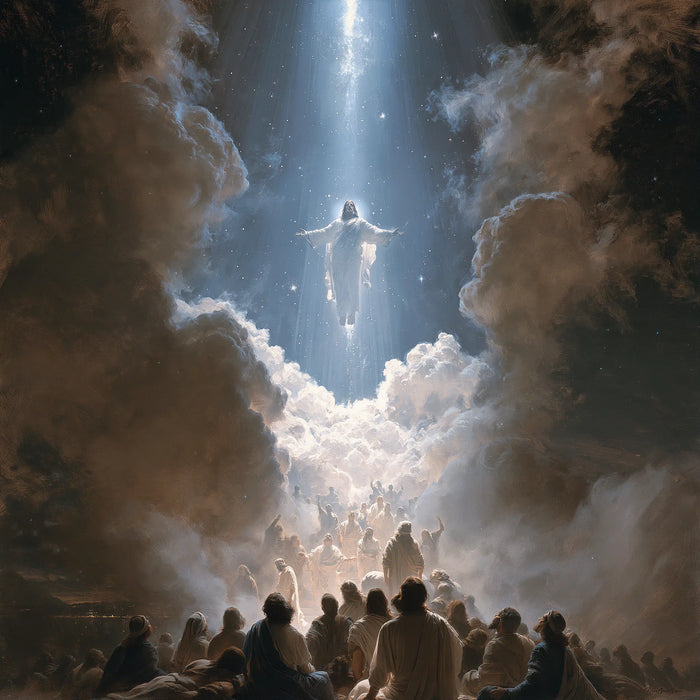 The Ascension of Jesus Christ - Symbolist · Square n° 2