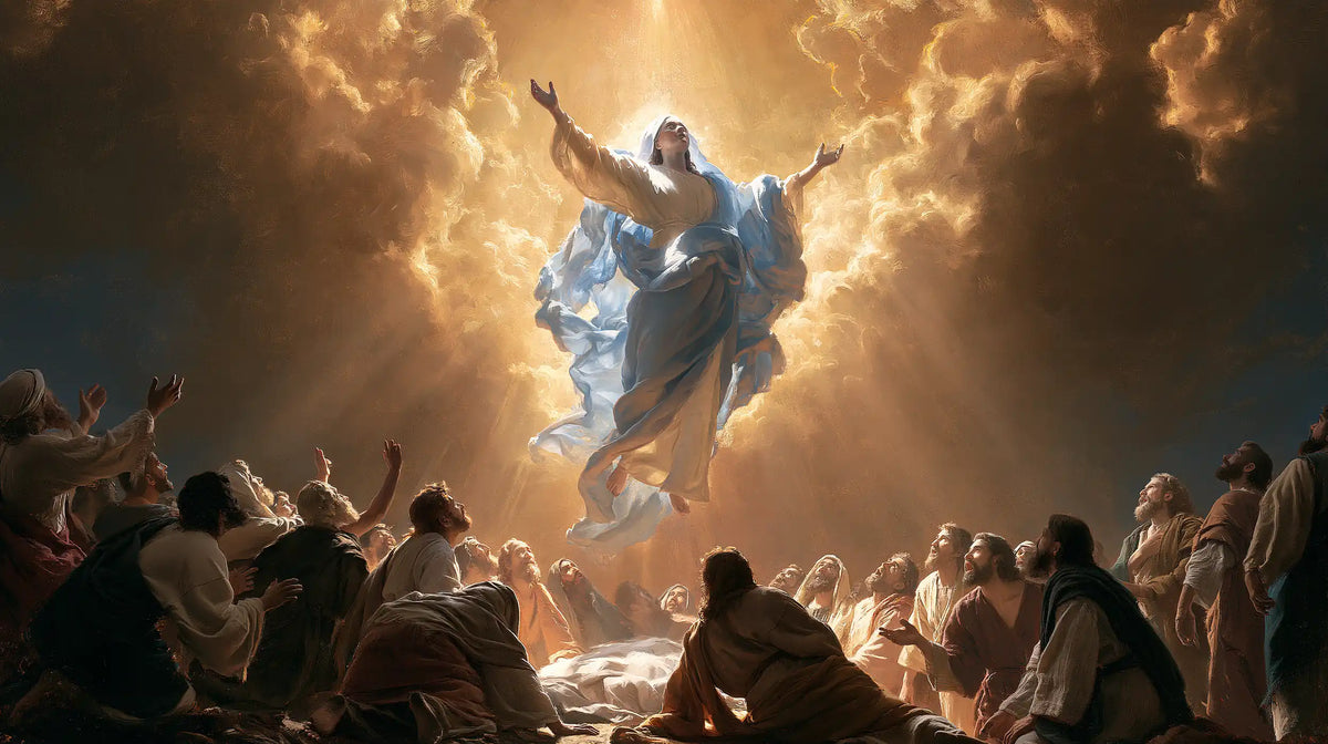 The Assumption of Mary - Assumption with the Apostles · Landscape n° 9