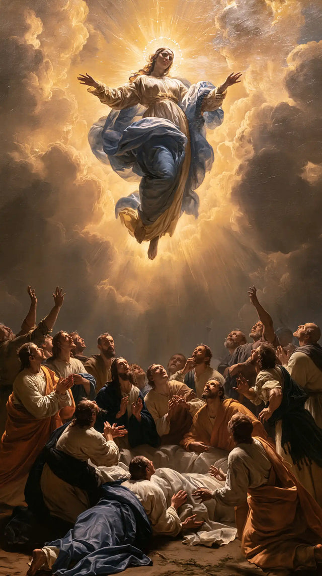The Assumption of Mary — Witnesses at the Foot of Glory