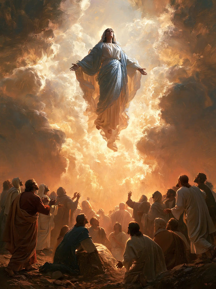 The Assumption of Mary - Assumption with the Apostles · Portrait n° 9