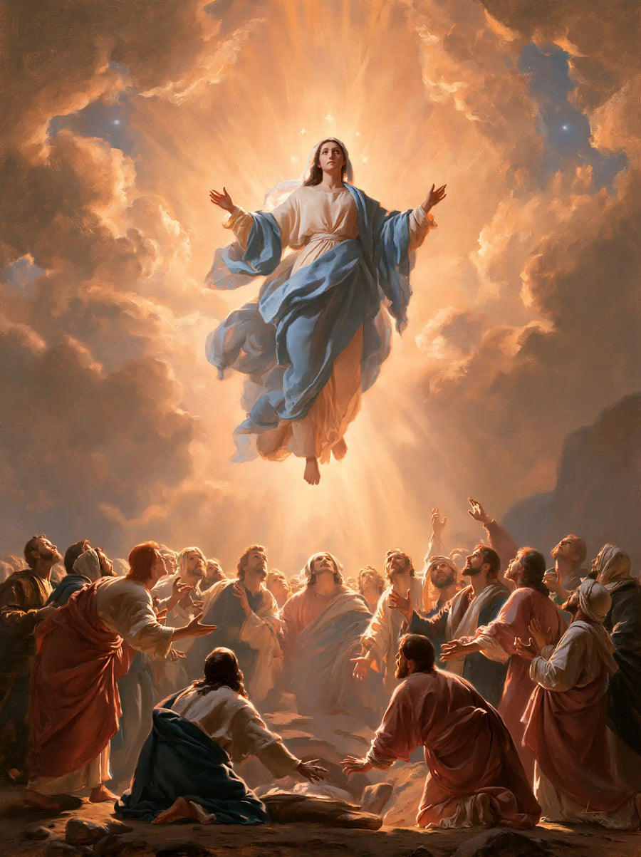 The Assumption of Mary - Assumption with the Apostles · Portrait n° 10