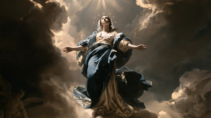 The Assumption of Mary - Black and Gold · Landscape n° 5