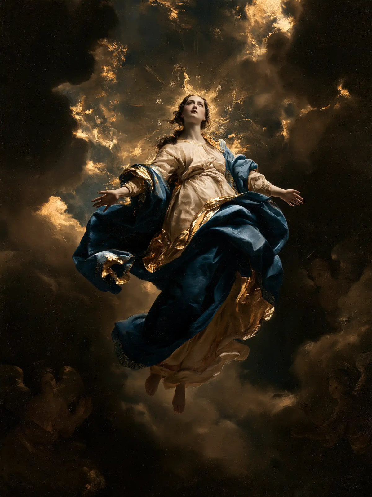 The Assumption of Mary — Palms Offered to the Dark Infinity