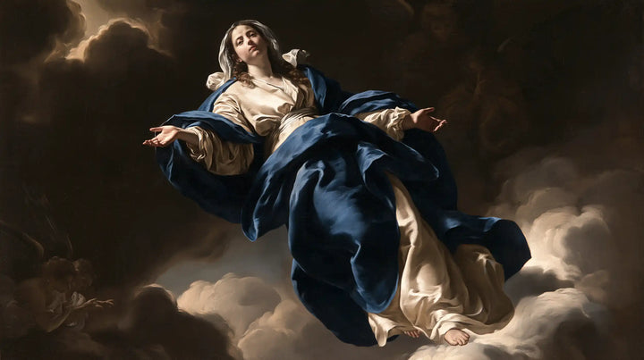 The Assumption of Mary - Caravaggio Tenebrism · Landscape n° 5