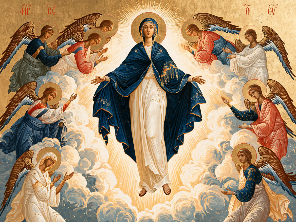 The Assumption of Mary - Contemporary Byzantine · Landscape n° 1