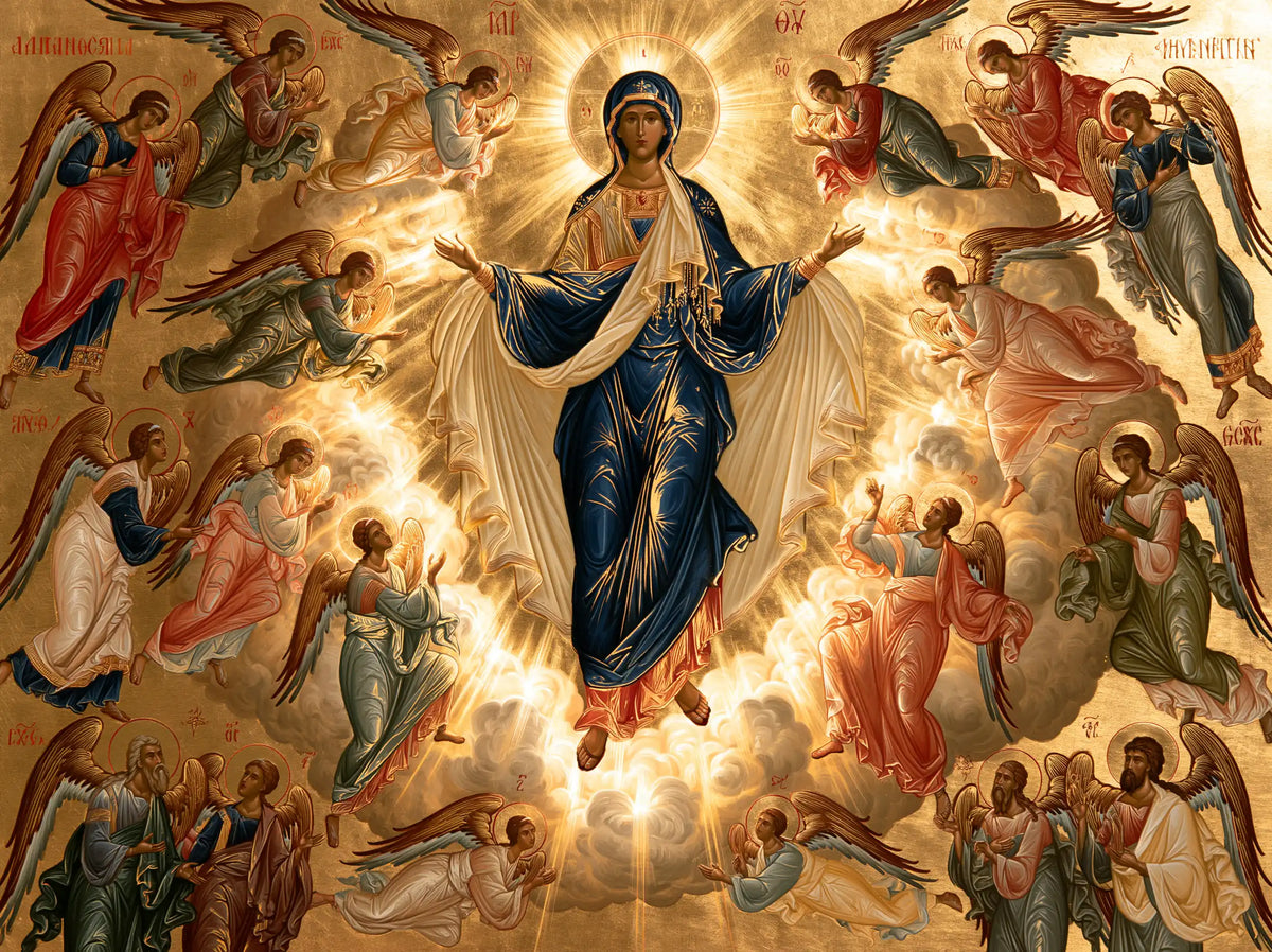 The Assumption of Mary - Contemporary Byzantine · Landscape n° 2