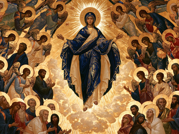 The Assumption of Mary - Contemporary Byzantine · Landscape n° 6