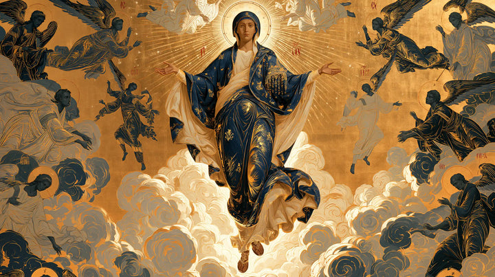 The Assumption of Mary - Contemporary Byzantine · Landscape n° 12
