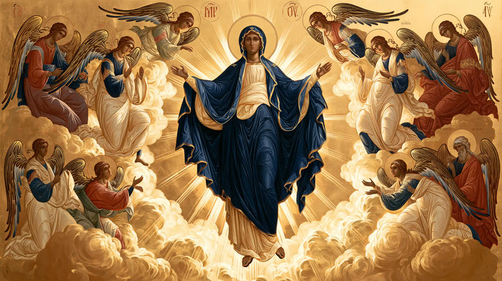 The Assumption of Mary - Contemporary Byzantine · Landscape n° 13