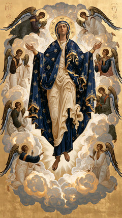 The Assumption of Mary — Stars in the Garden of Wings