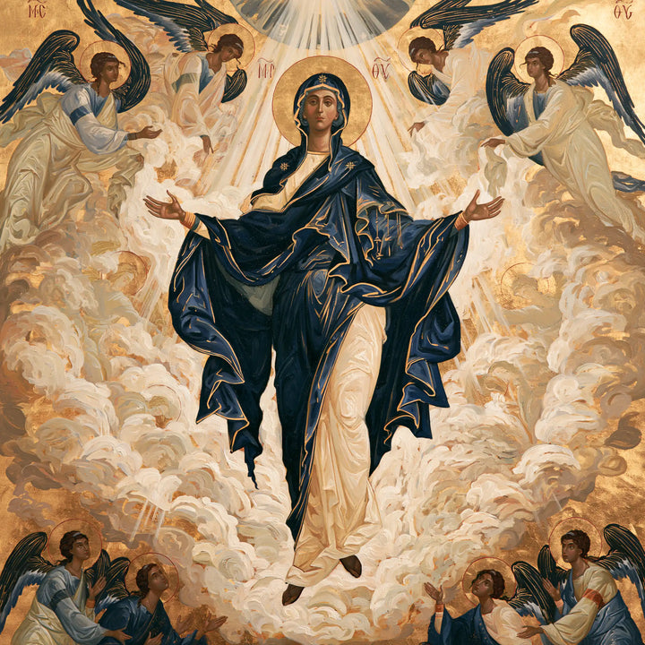 The Assumption of Mary - Contemporary Byzantine · Square n° 2