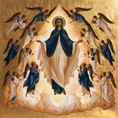The Assumption of Mary — The Harmony of Wings and Veil