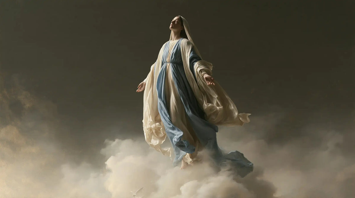 The Assumption of Mary — The Light Wind in the Blue Veil