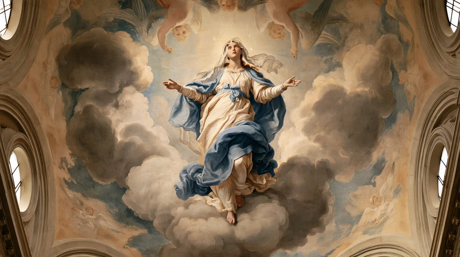 The Assumption of Mary - Florentine Renaissance · Landscape n° 10