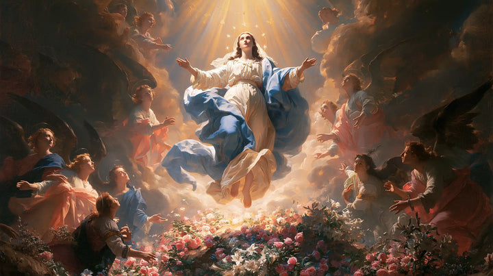 The Assumption of Mary - Assumption with a Flower-Filled Tomb · Landscape n° 10