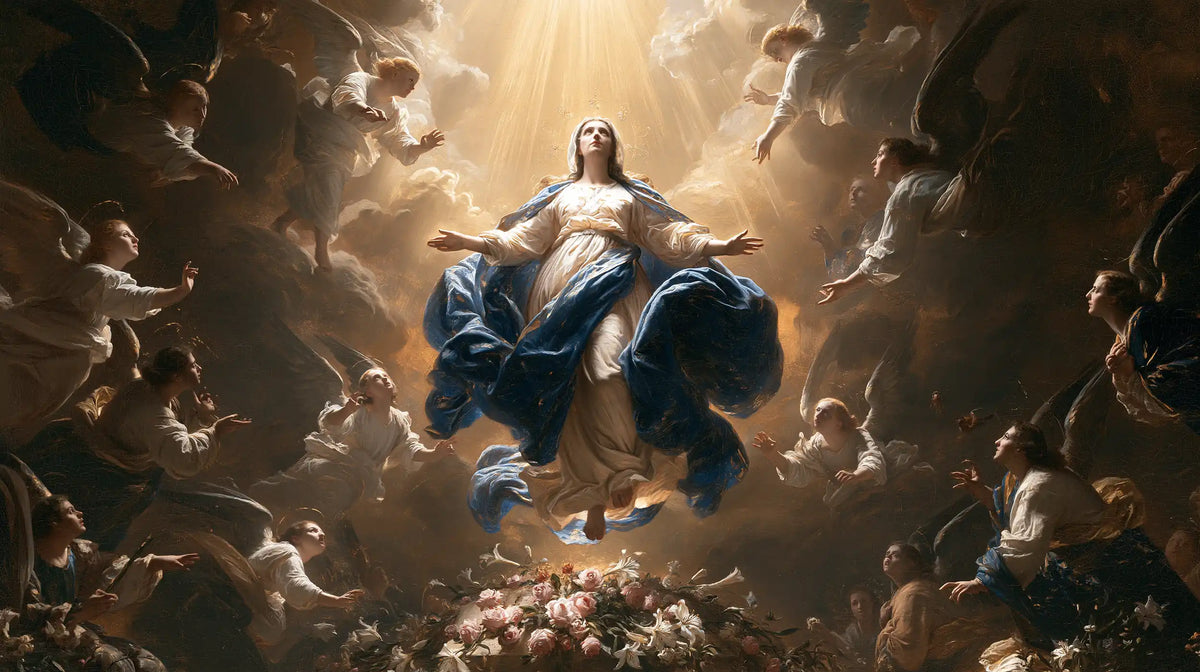 The Assumption of Mary - Assumption with a Flower-Filled Tomb · Landscape n° 13