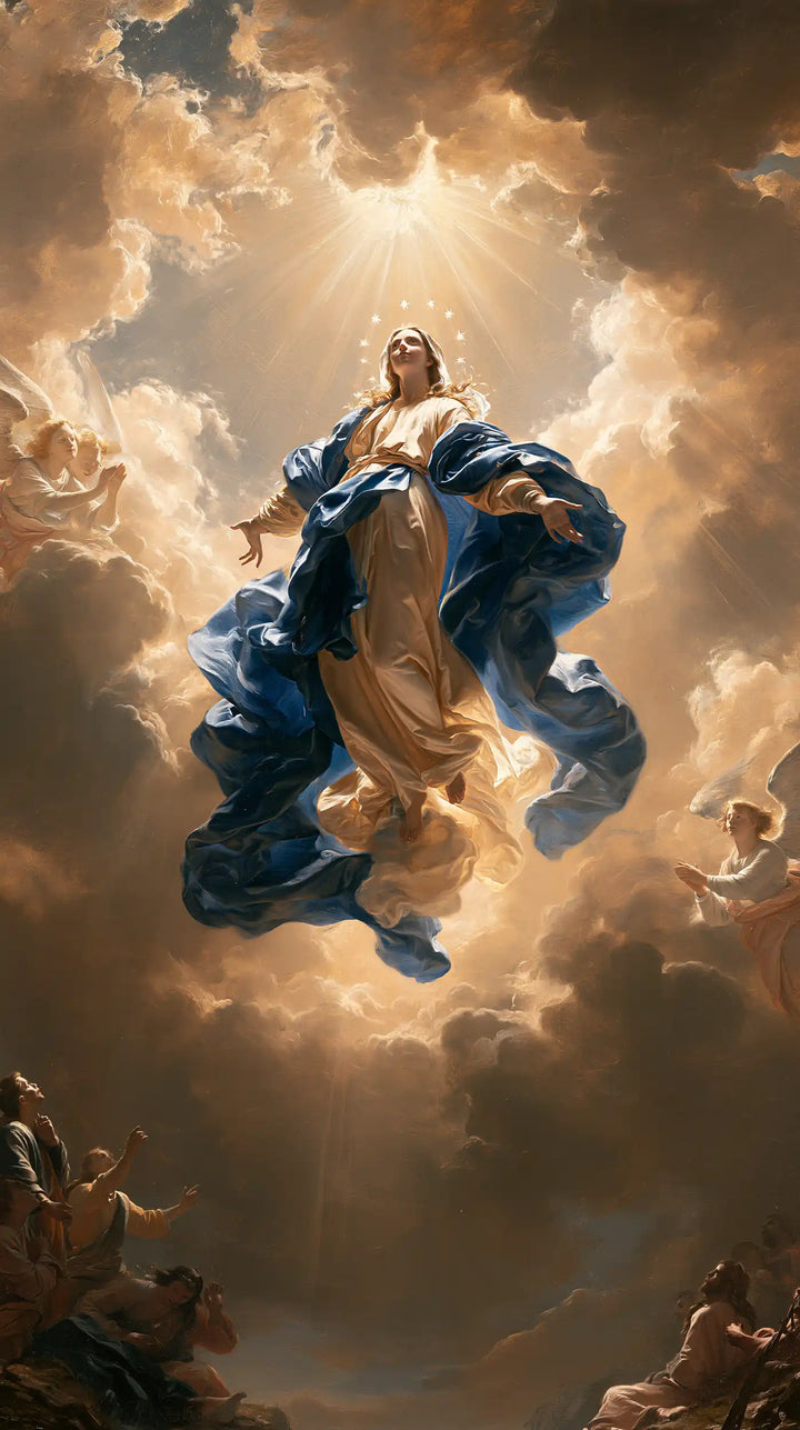 The Assumption of Mary - Heavenly Glory · Portrait n° 1
