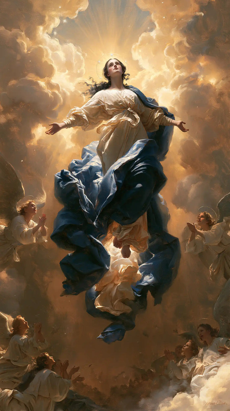 The Assumption of Mary - Heavenly Glory · Portrait n° 4