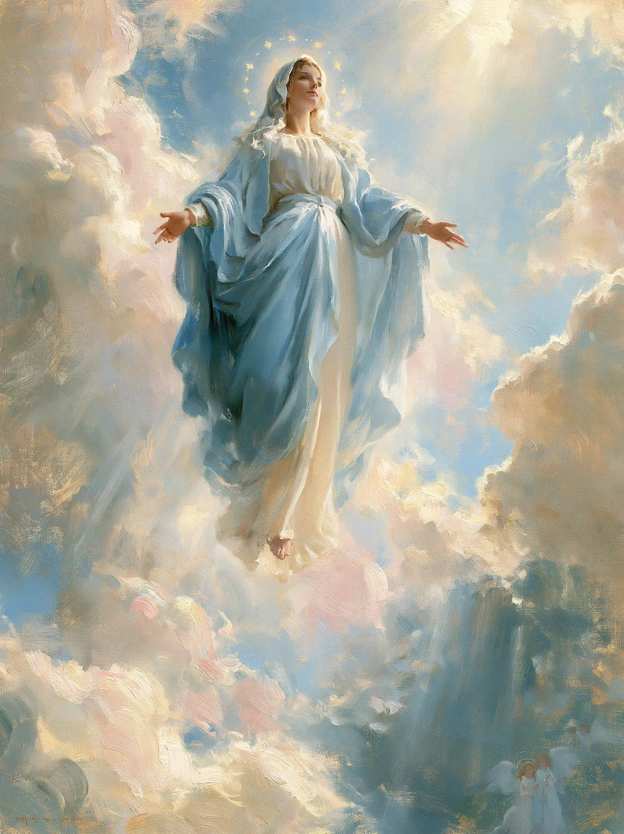 The Assumption of Mary - Impressionist · Portrait n° 10