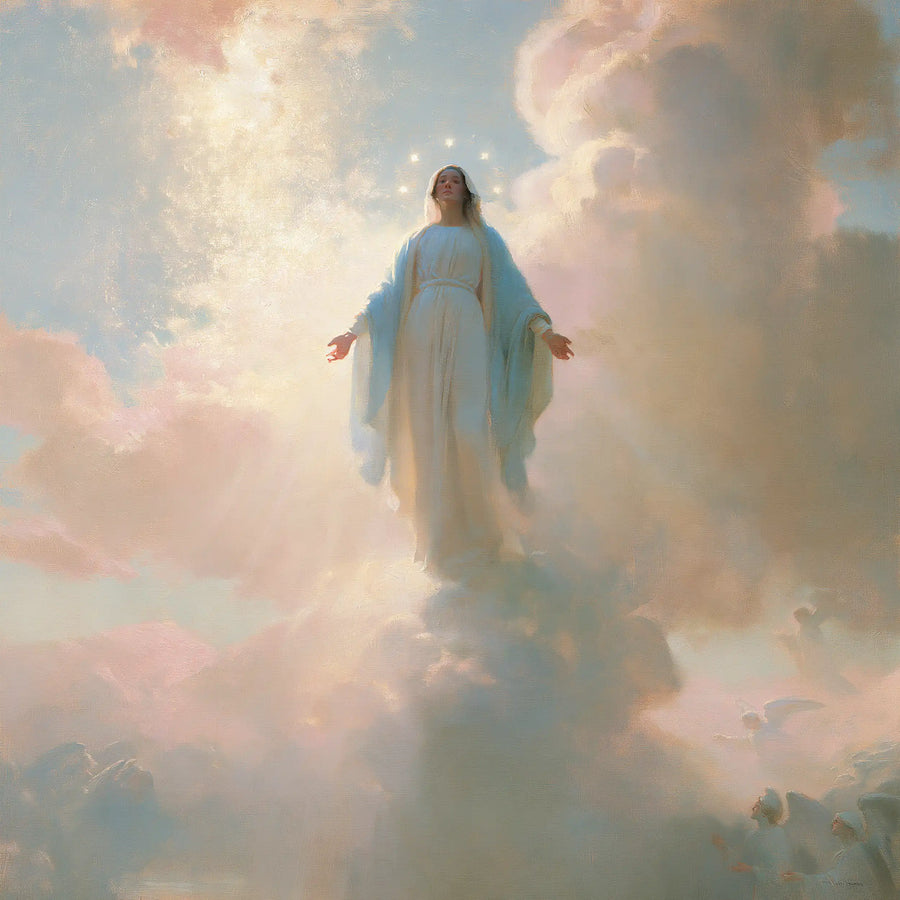 The Assumption of Mary - Impressionist · Square n° 2