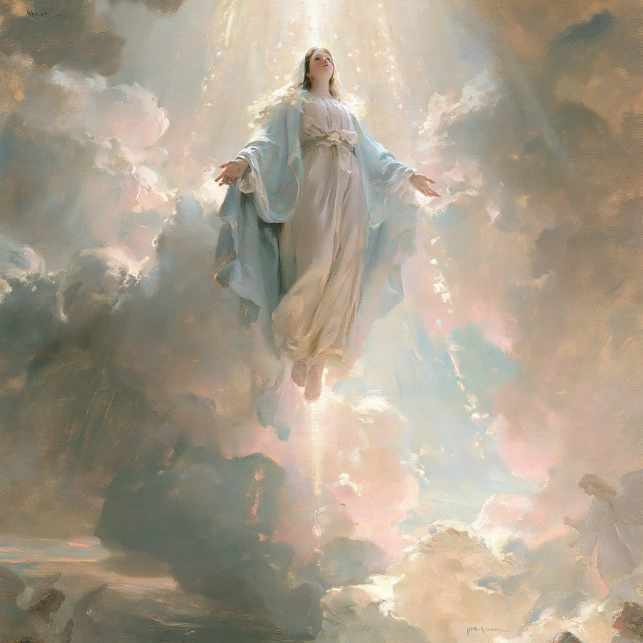The Assumption of Mary - Impressionist · Square n° 3