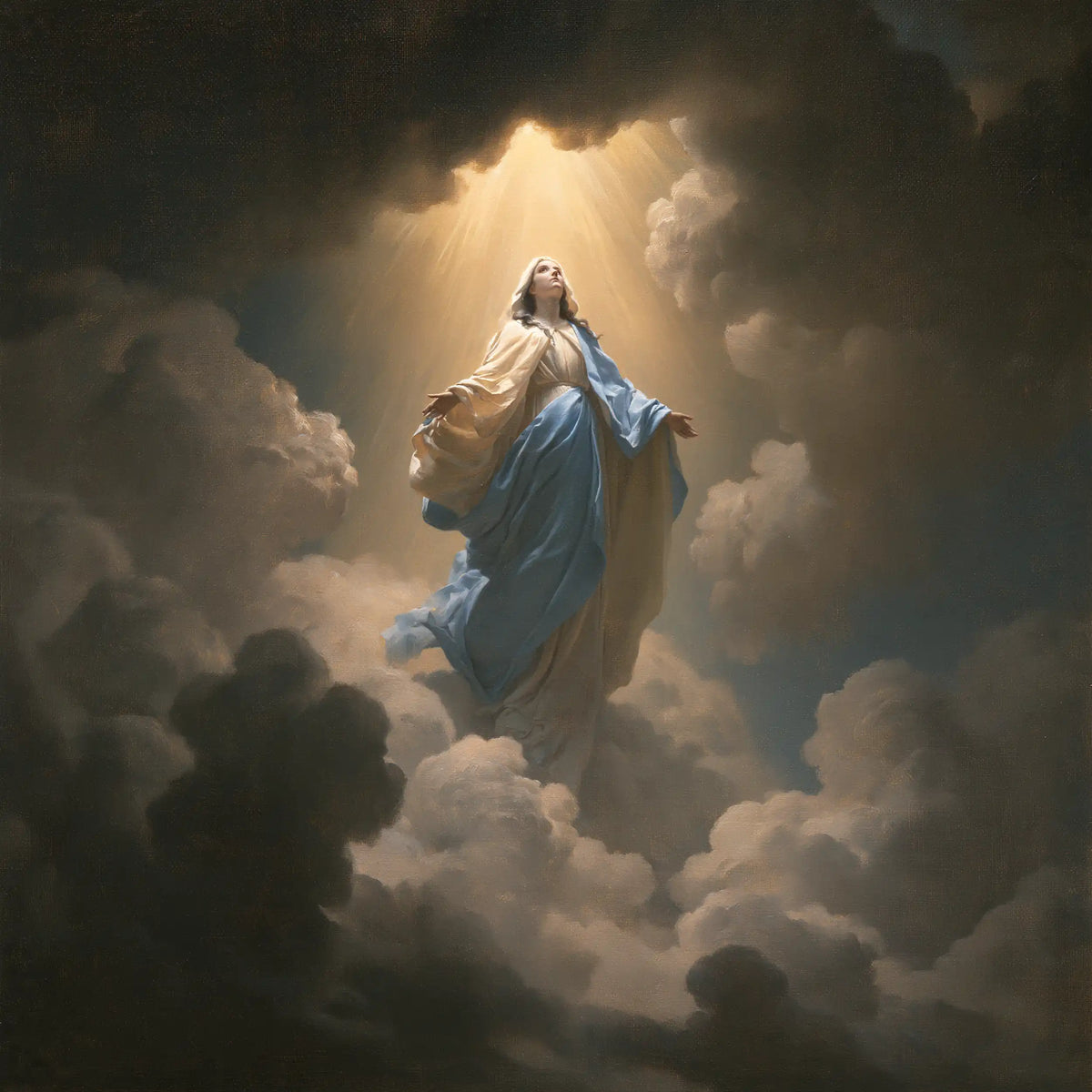 The Assumption of Mary - Mary in Divine Light · Square n° 4