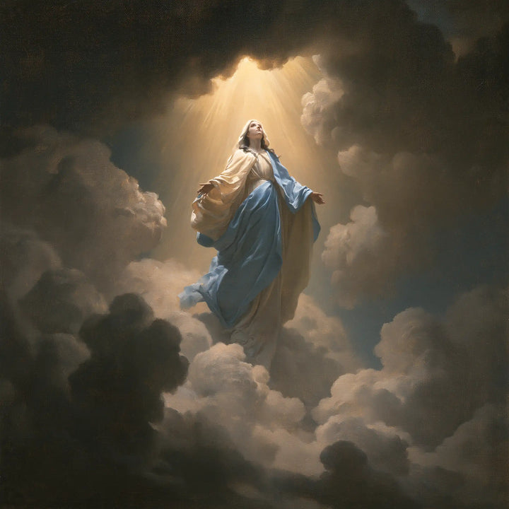 The Assumption of Mary - Mary in Divine Light · Square n° 4