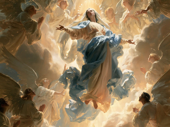 The Assumption of Mary - Mary Welcomed into Heaven · Landscape n° 1