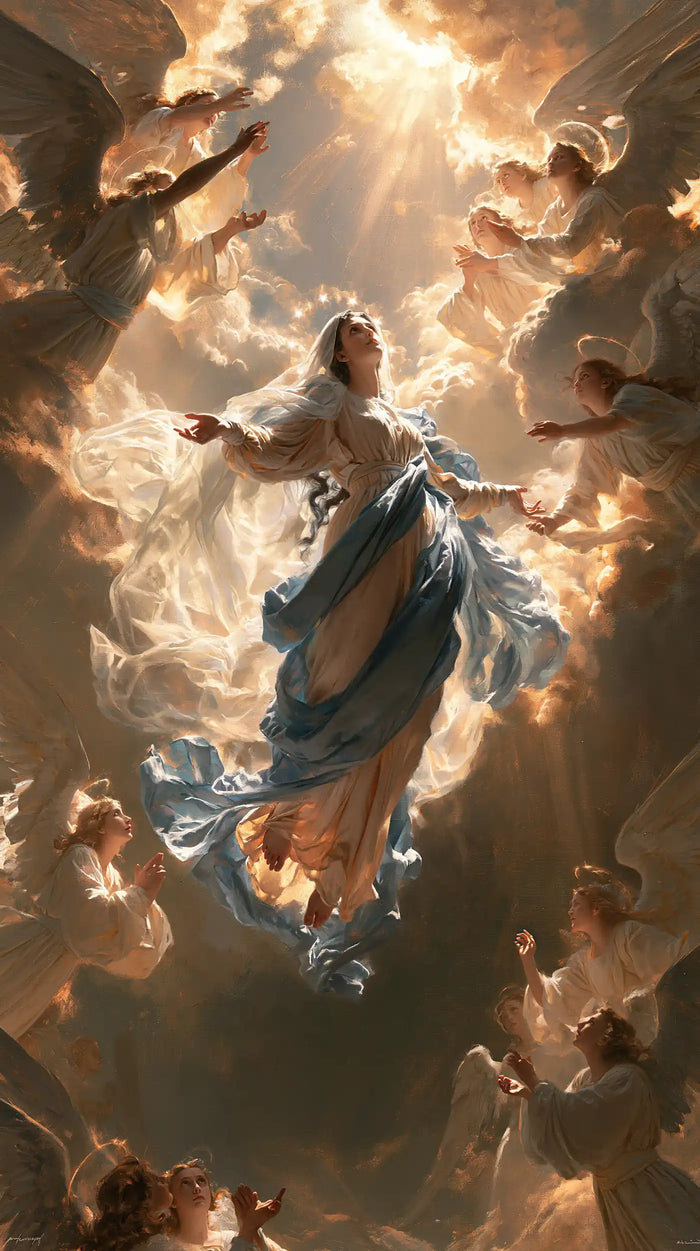 The Assumption of Mary - Mary Welcomed into Heaven · Portrait n° 2