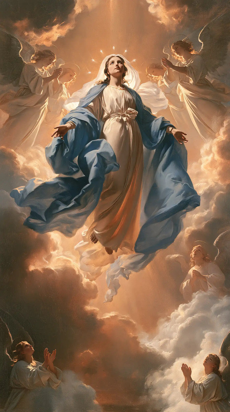 The Assumption of Mary - Mary Welcomed into Heaven · Portrait n° 5