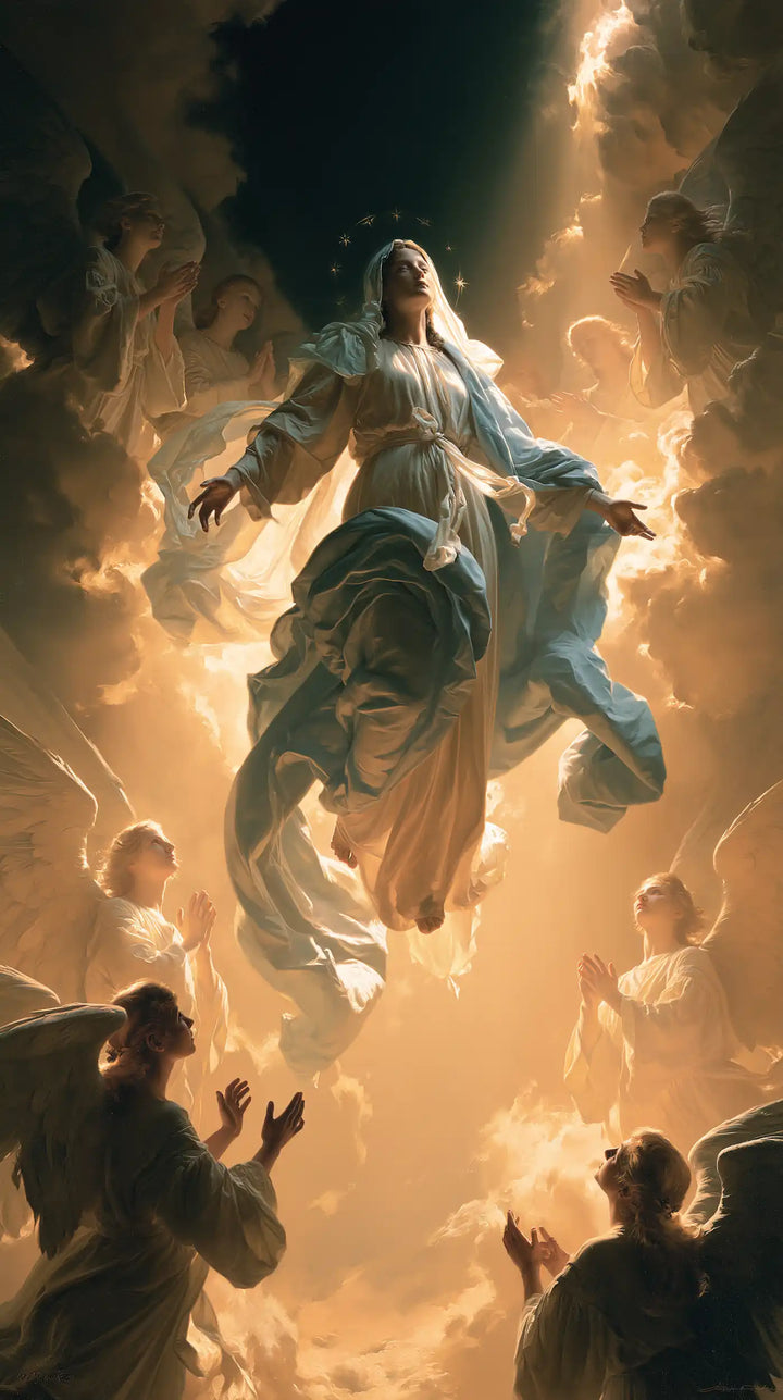 The Assumption of Mary - Mary Welcomed into Heaven · Portrait n° 6