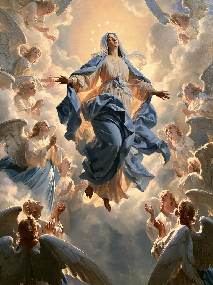 The Assumption of Mary - Mary Welcomed into Heaven · Portrait n° 8