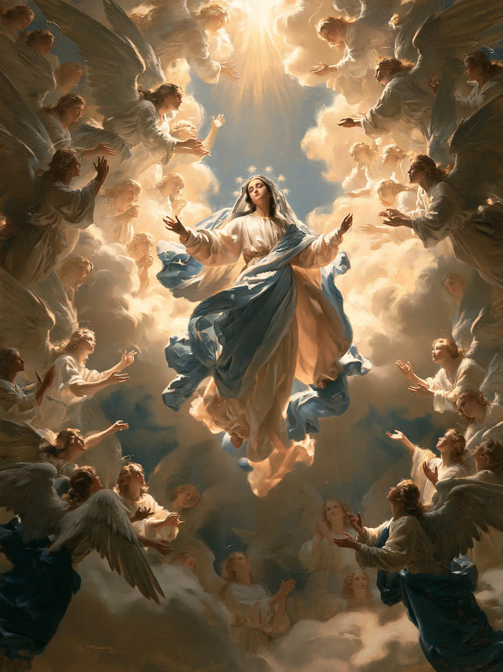 The Assumption of Mary — The High Circle of Golden Wings