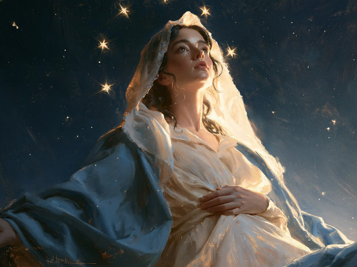 The Assumption of Mary — The Resting Hand Beneath the Stars