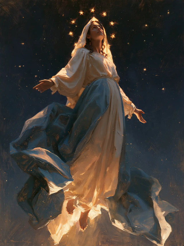 The Assumption of Mary — The Train in the Embers of Stars