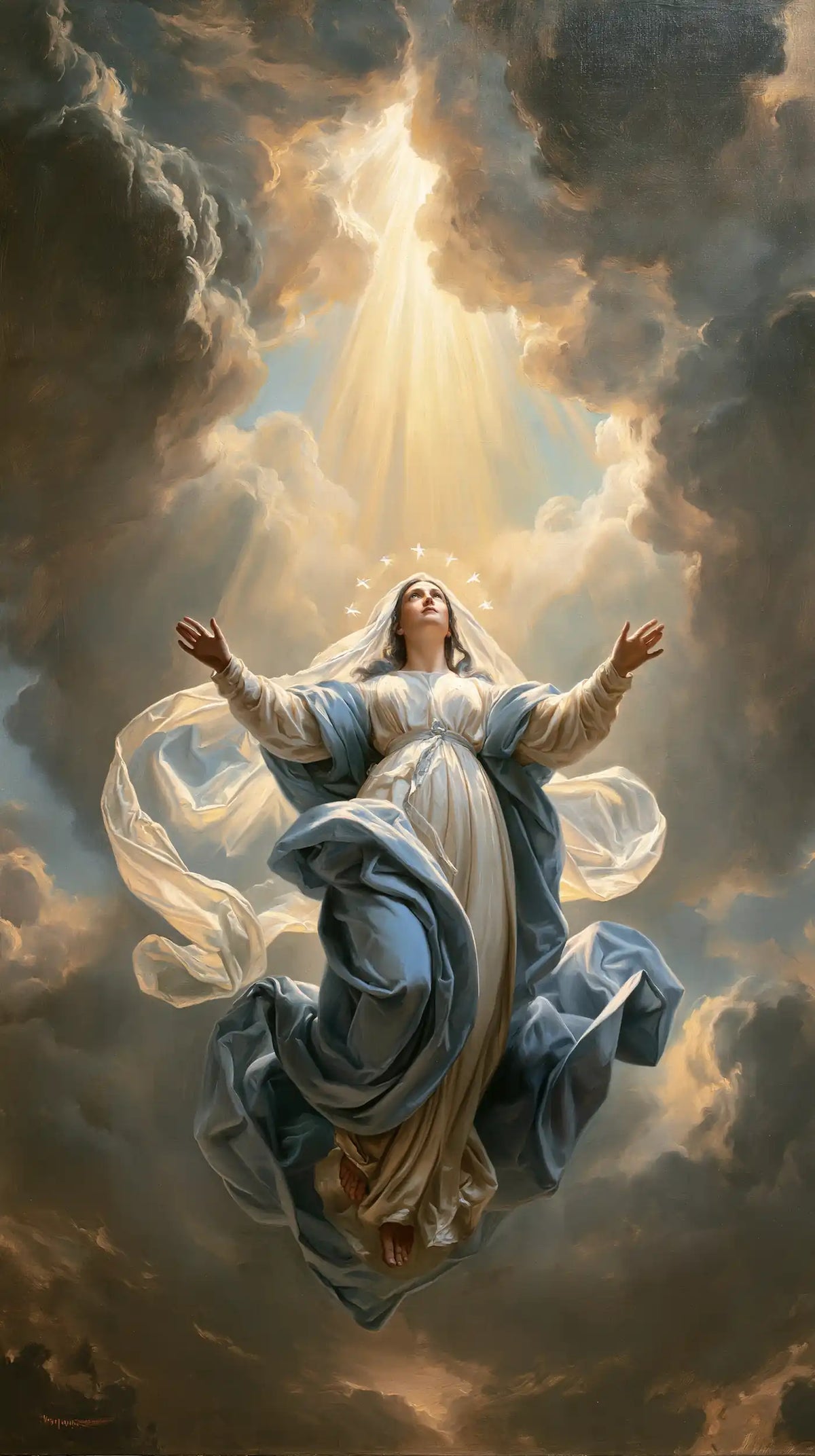 The Assumption of Mary — Veils Open to the Breath of Day