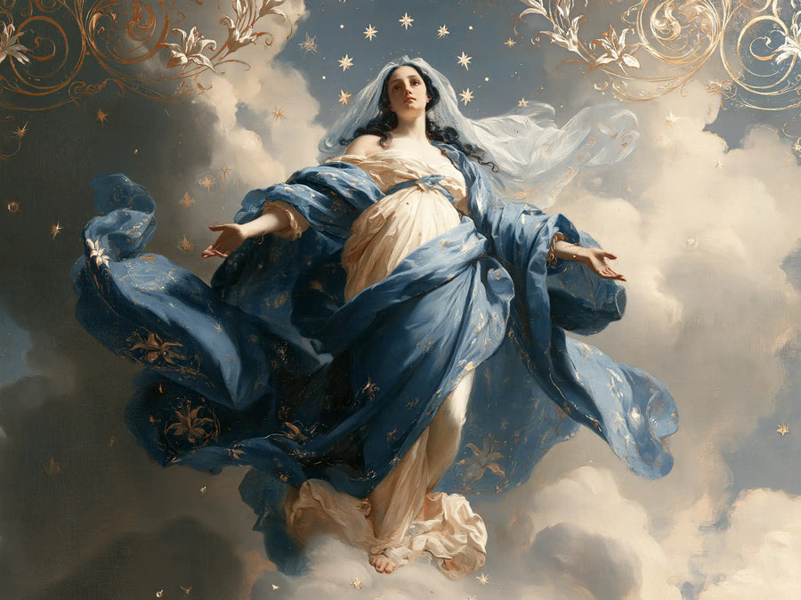 The Assumption of Mary - Sacred Art Nouveau · Landscape n° 5