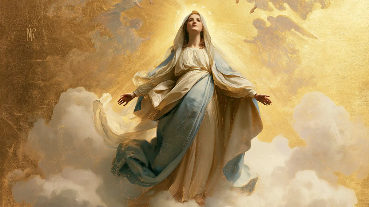 The Assumption of Mary — Ivory in the Golden Breeze