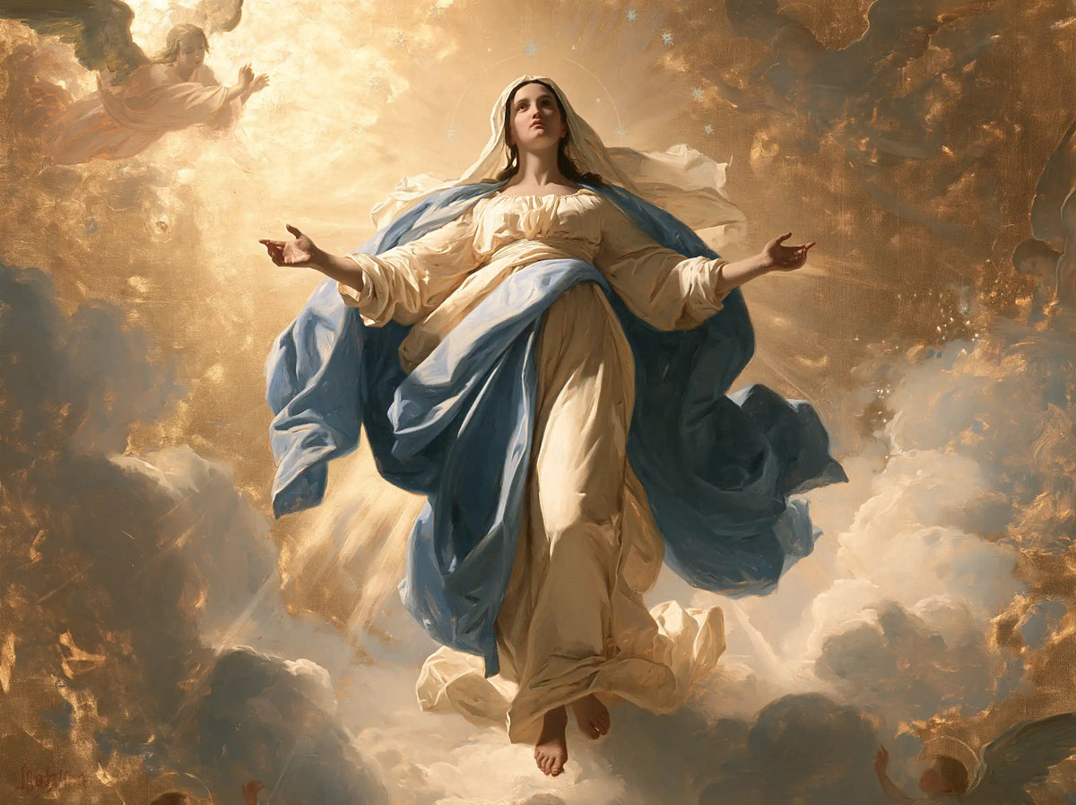 The Assumption of Mary — Ivory Before Heaven’s Glimmers